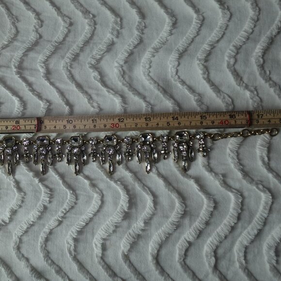 Banana Republic Gold Bejeweled Statement Necklace - Picture 7 of 10